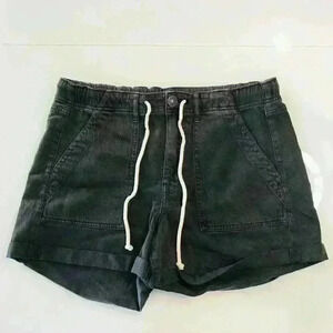 T2 American Eagle shorts TOMGIRL short BLACK denim - EUC size 12